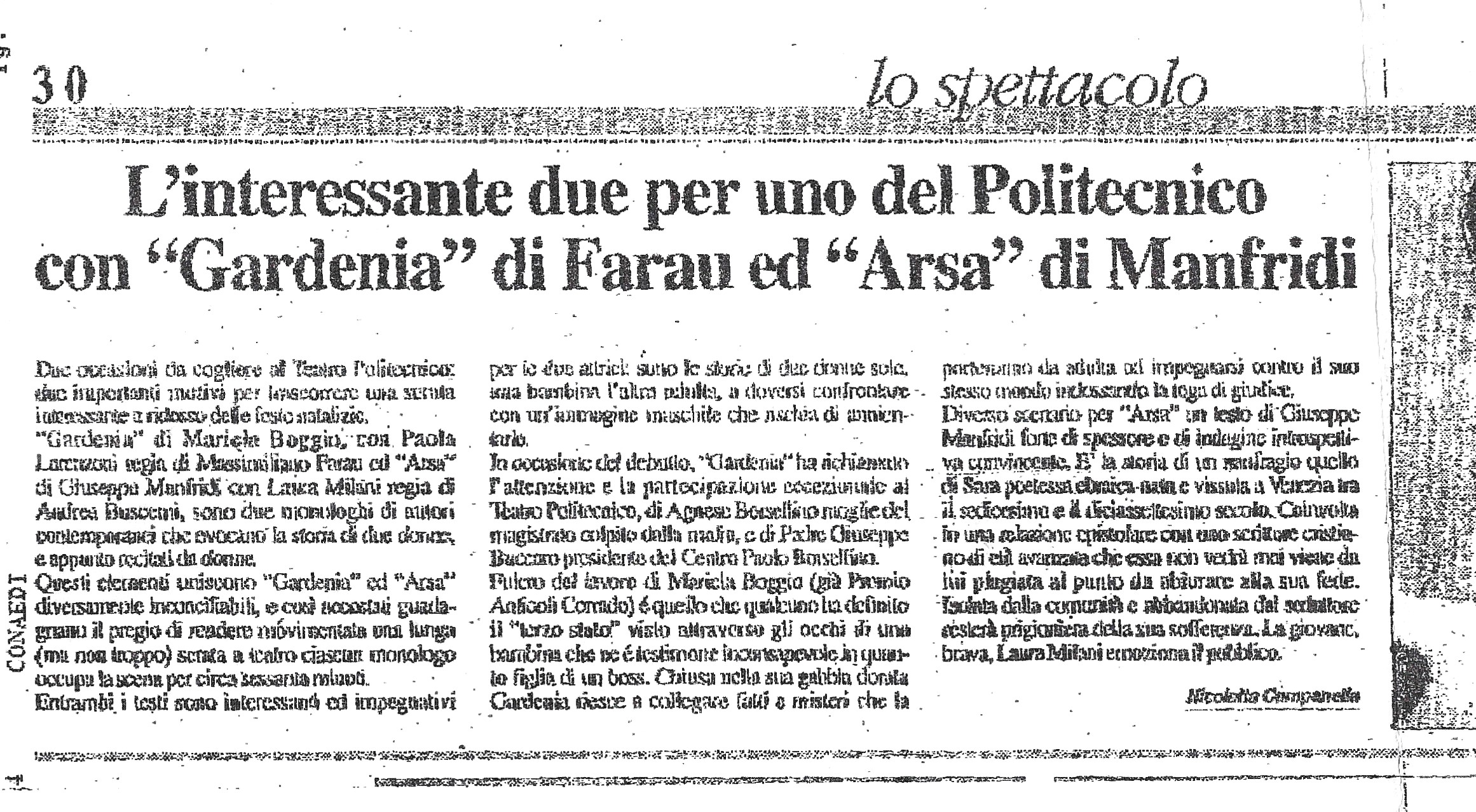 recensione Arsa