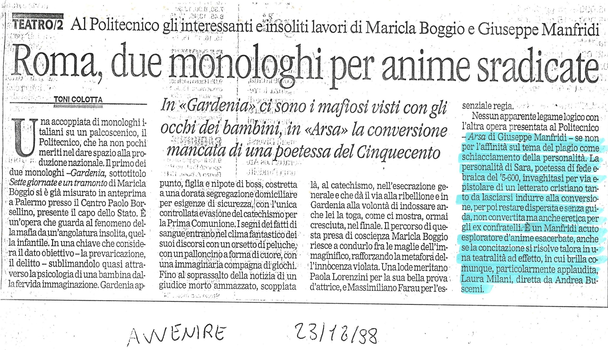 recensione Arsa 2