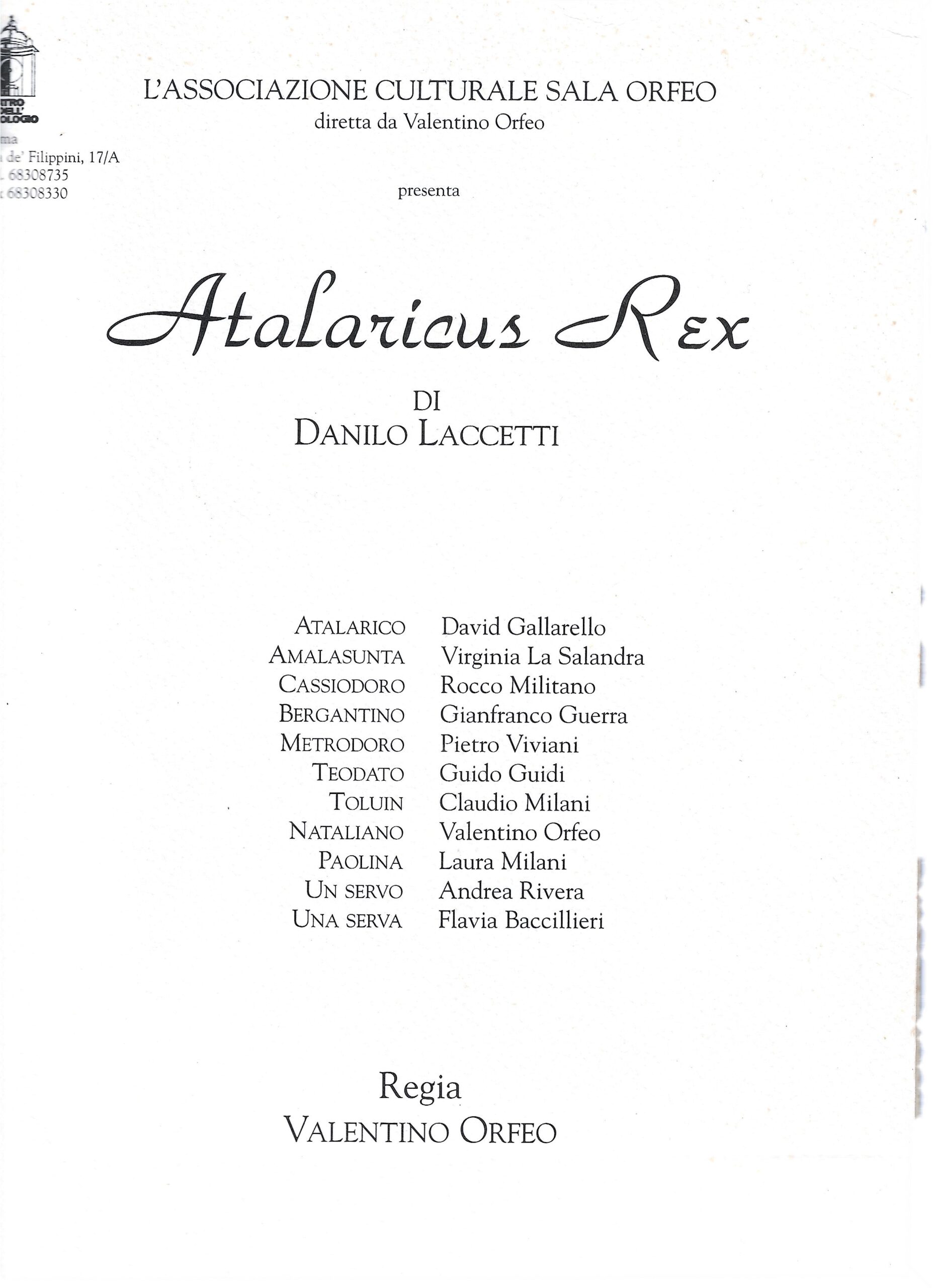 Atalaricus Rex