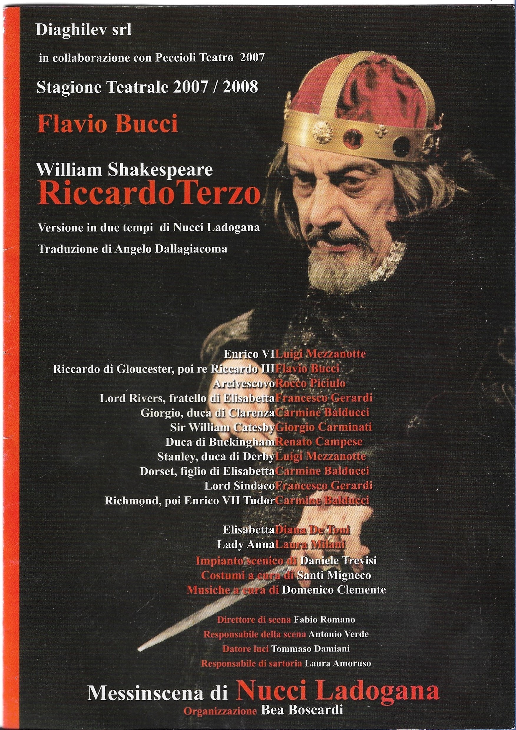 Flavio Bucci RICCARDO III