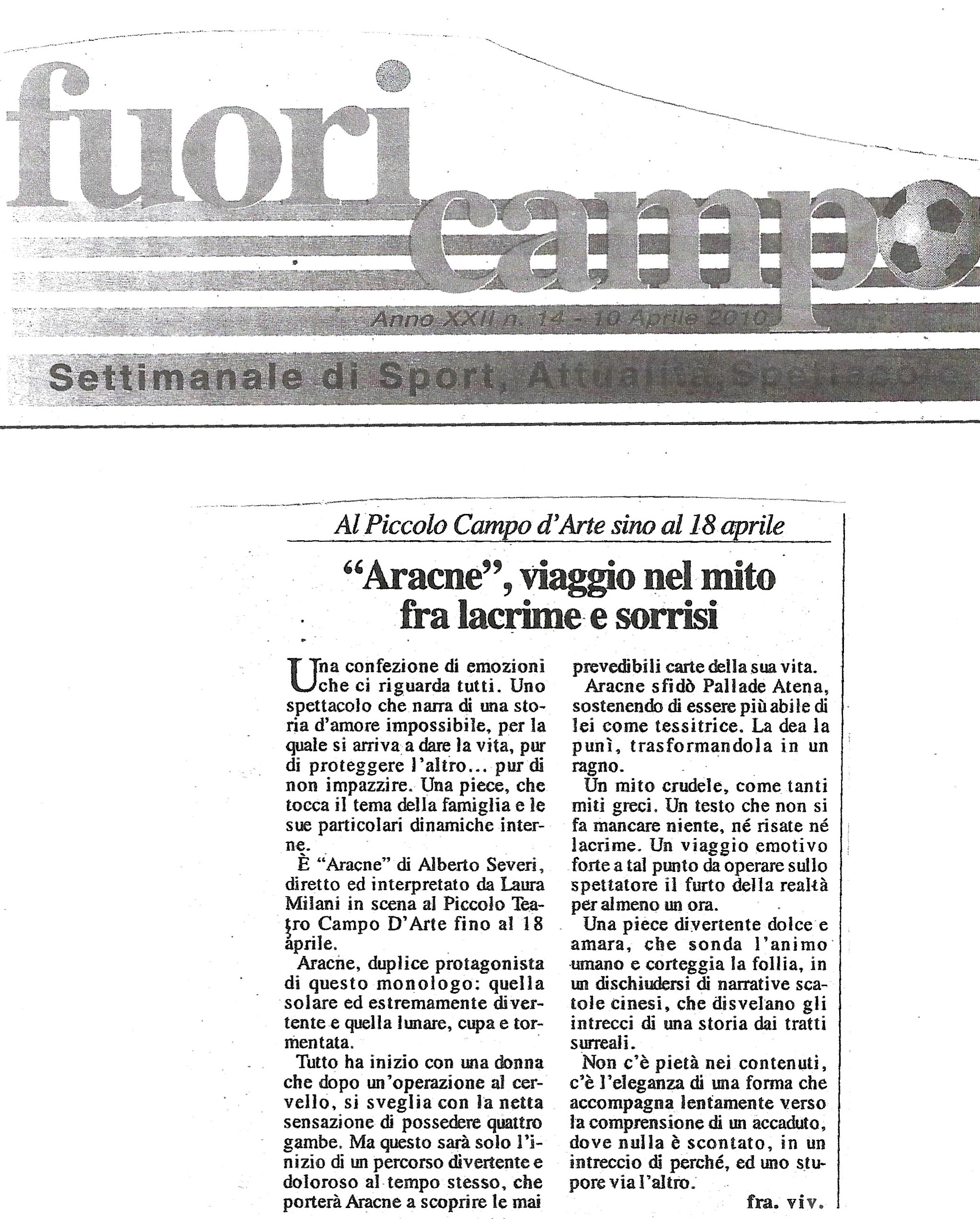 recensione Aracne 10