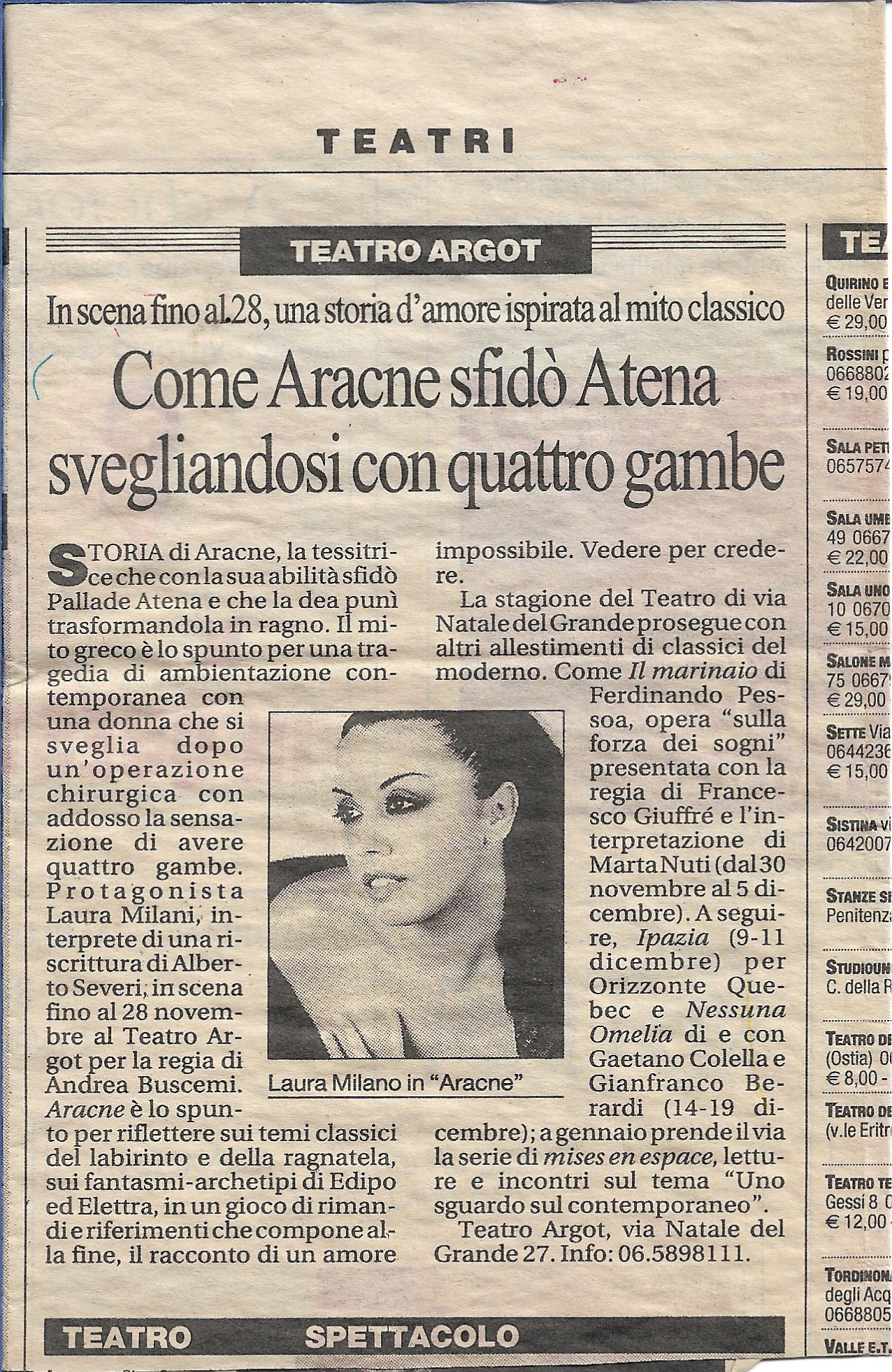 recensione Aracne