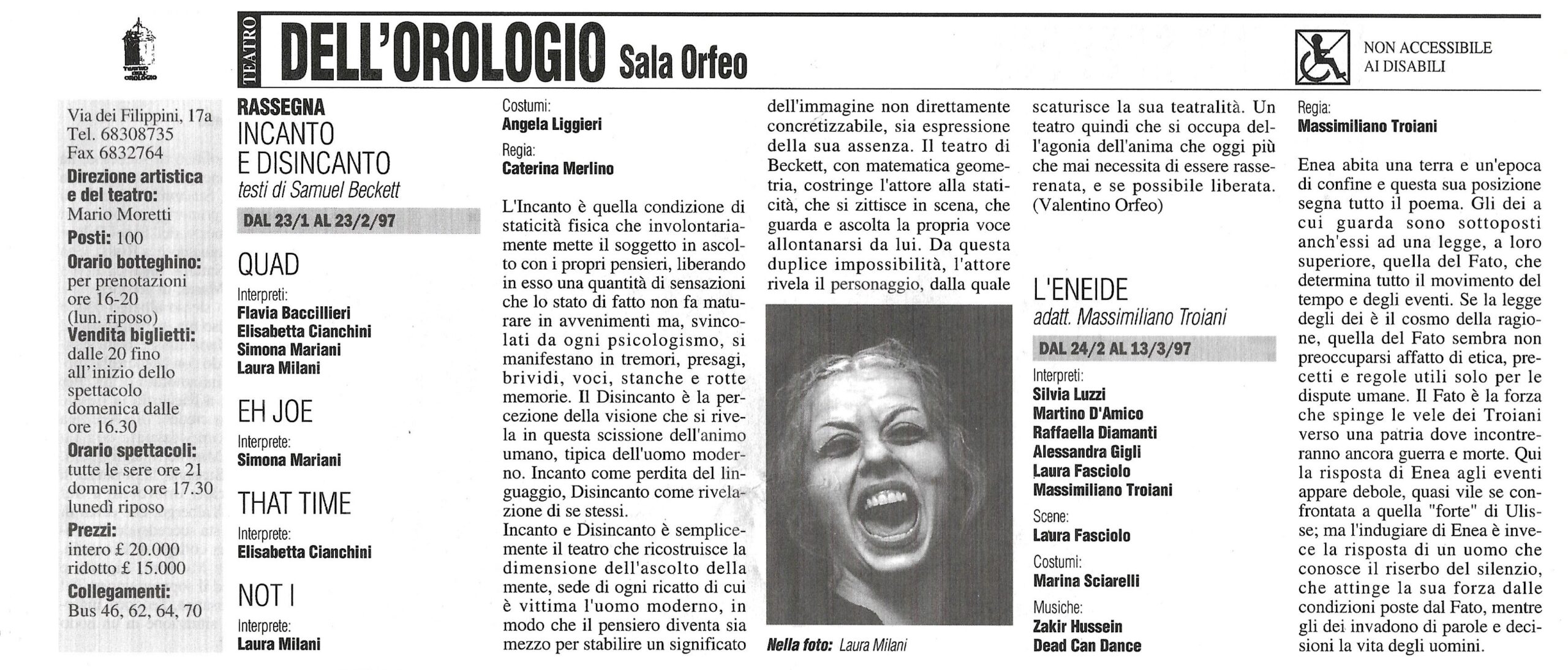 recensione NOT I